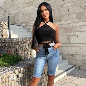 Slinky halter top 